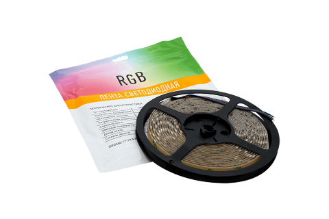 Лента светодиодная SWG-CL560-24-14.4-RGB | 24В | 60SMD*5050 | 14,4W/m | RGB | IP20