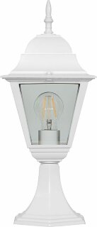 Светильник уличный столб AURA HW-8011 WH E27 185*h400