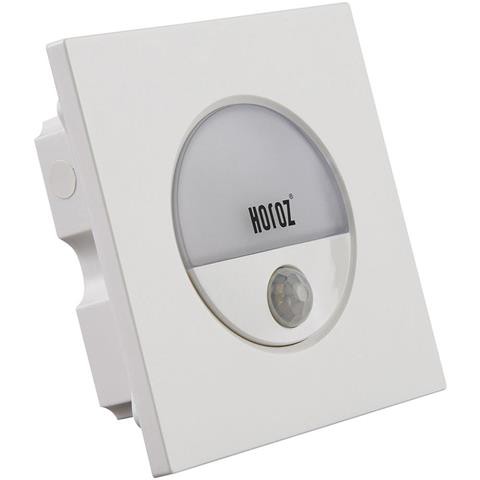 Встраиваемый HOROZ грунтовый и лестничный светильник 3W 4200K белый