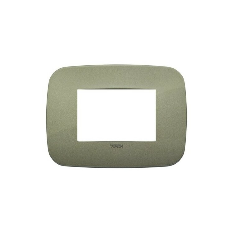 VIMAR Arke Round Накладка на 3 мод. Зеленая 19683.87
