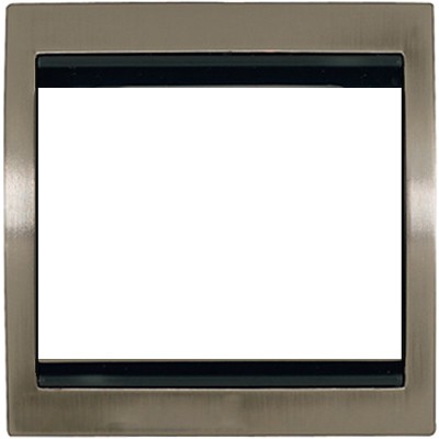 Рамка ABB OLAS 1 пост полированная сталь 8471 AL