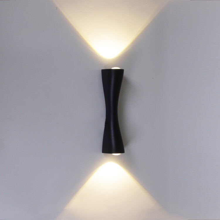 Бра  SNEHA  86876-9.2-001JH LED2*3W BK IP65