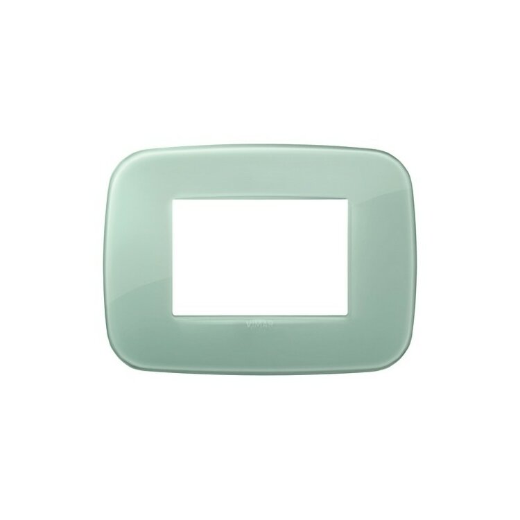 VIMAR Arke Round Накладка на 3 мод. рефлекс Шалфейная 19683.65