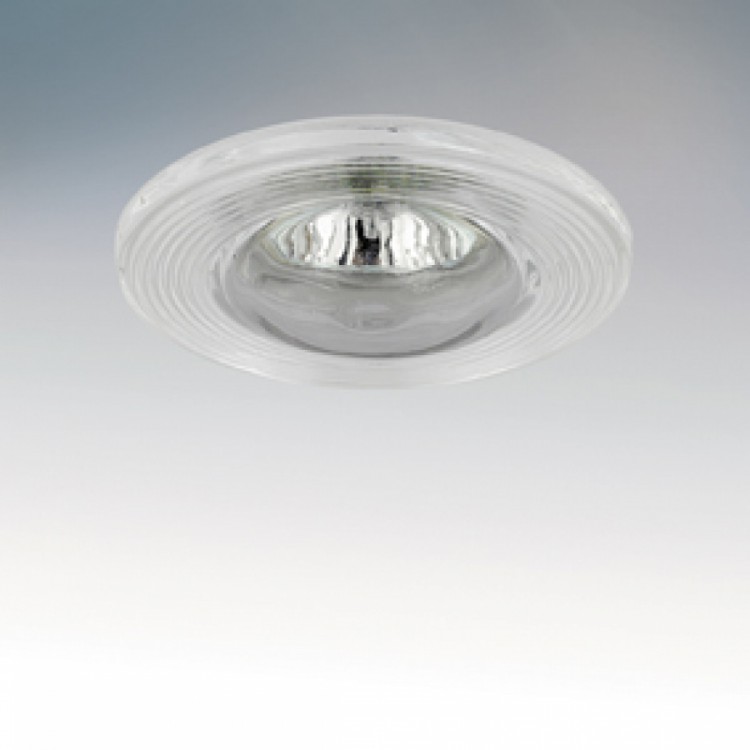 Светильник встраиваемый 006880 DIFESA PIANO CR MR16 IP44 БЕЛЫЙ/ПРОЗРАЧНЫЙ