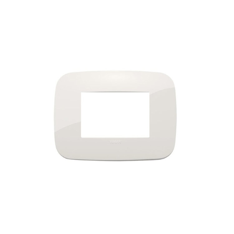 VIMAR Arke Round Накладка на 3 мод. Слоновая кость 19683.83