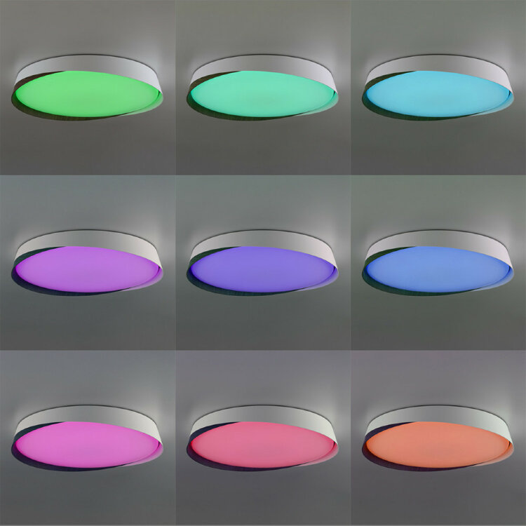 Потолочный светильник CITILUX CL754450G Bonny белый+венге LED с пультом