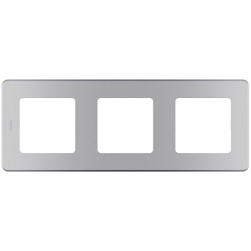 Legrand INSPIRIA Алюминий Рамка 3-ая  673952 ст.