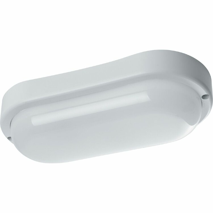 Светильник светодиодный пылевлагозащ. Feron AL3005-1 в пласт. корпусе 12W 6500K 960Lm IP65