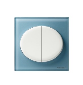 Клавиша для 2-х кл., выкл., и кнопок белый