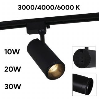 Трековый светильник SNEHA 06650-9.3-LED10/20/30W CCT BK