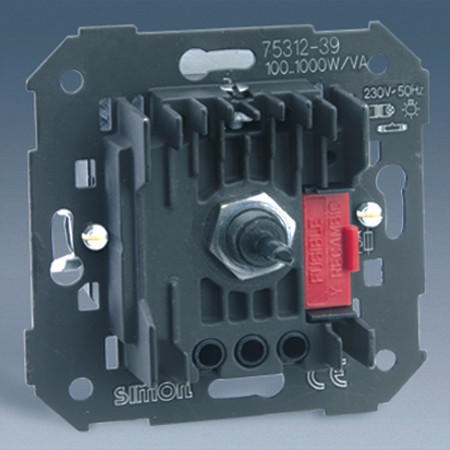 Simon 82 и 88 Регулятор напряжения 100-1000Вт 230V поворотный (Испания)