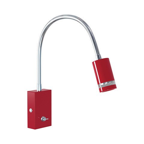 Светильник для подсветки зеркал HL008L 3W красный