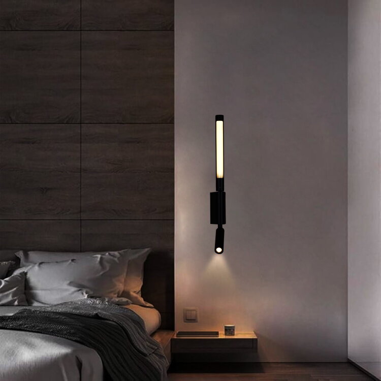 Бра  SNEHA 86209-9.2-001KT LED3W+6W BK