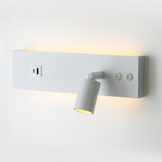 Спот CITILUX CL704460 Декарт белый с USB