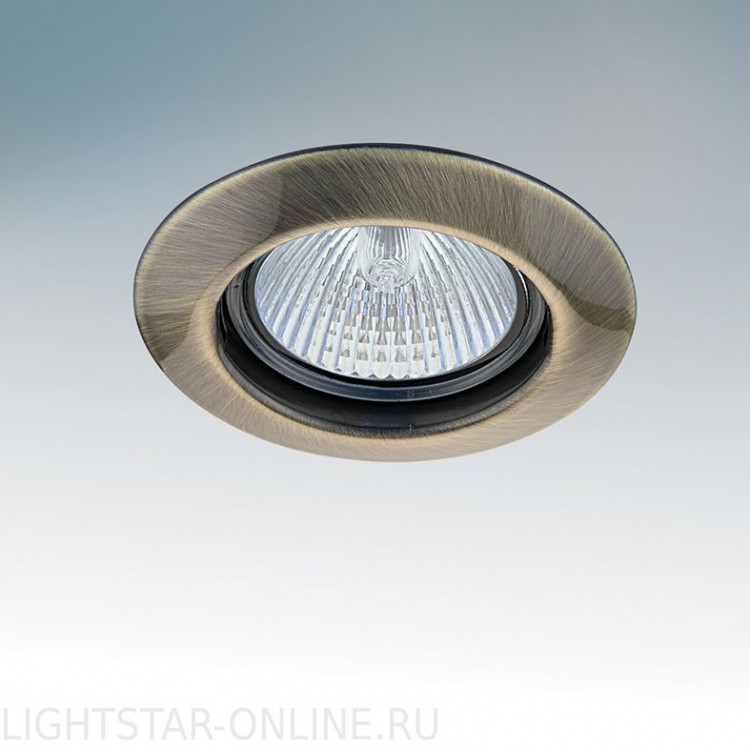 Светильник Lightstar 011071 TESO FIX зеленая бронза