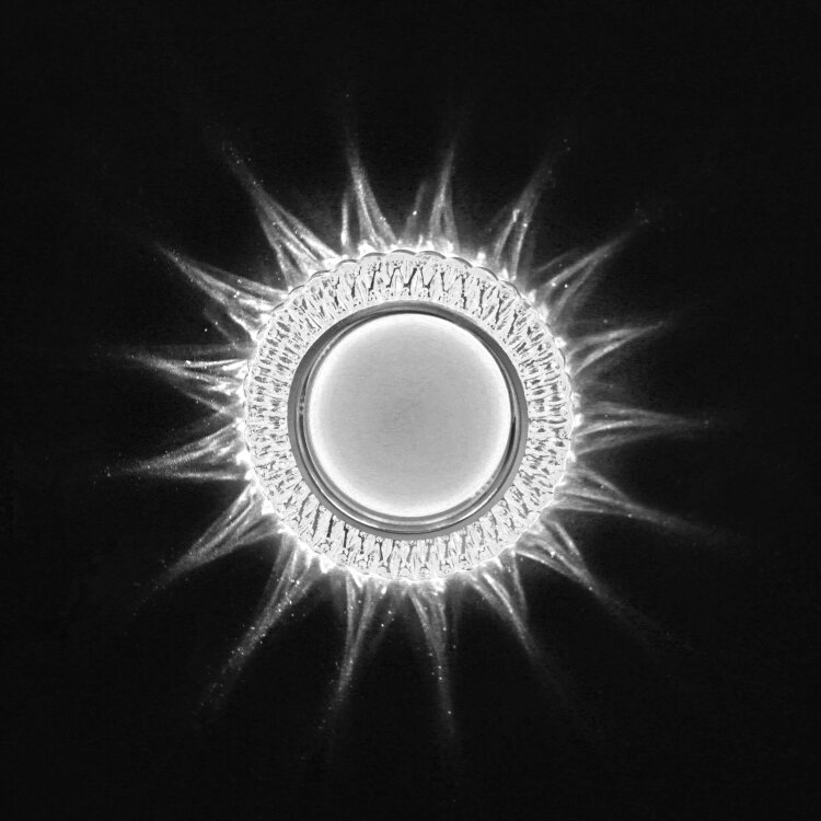 Встраиваемый  SNEHA 53622-9.0-001ML GX53+LED4W CL