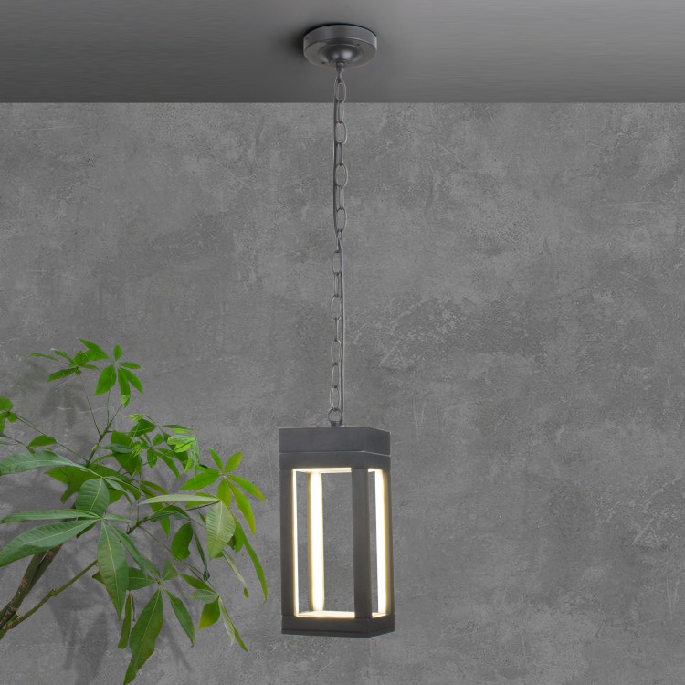 Уличный свет EL - TECHNO 1528 серый