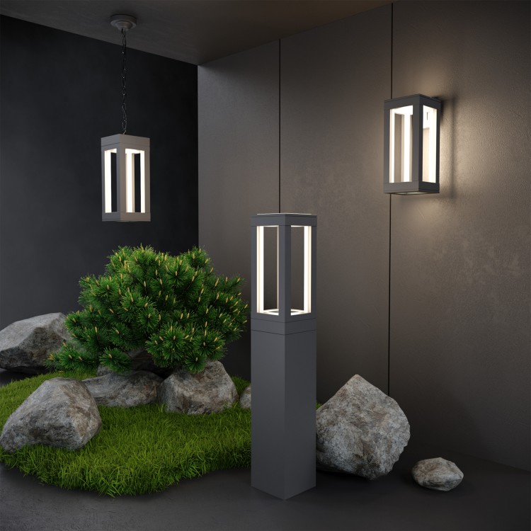 Уличный свет EL - TECHNO 1528 серый