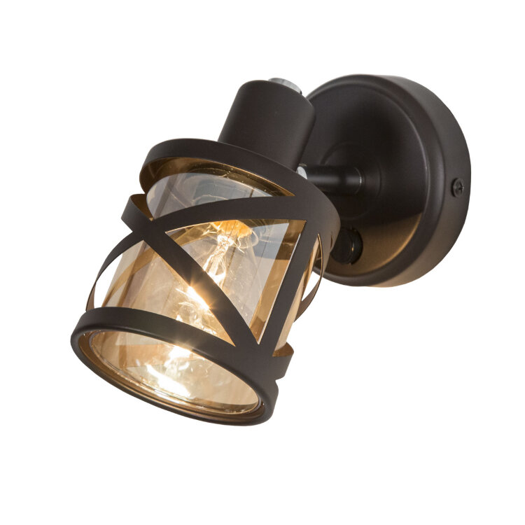 Спот CITILUX Гессен CL536615 Венге+Хром