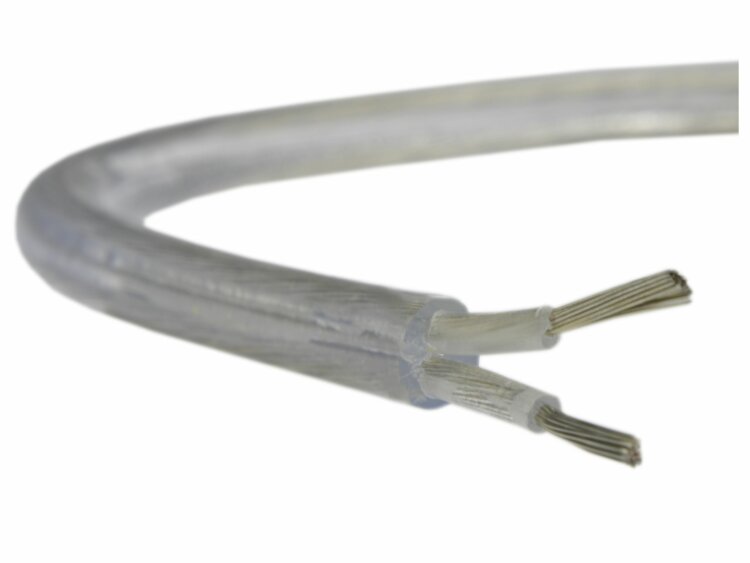 Arditi провод круглый ПВХ 2*0,5 прозрачный (100 м)