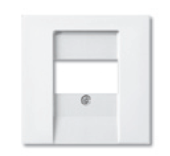 ABB Basic 55 Центральная плата для розеток громкоговорителя, Белый 1724-0-4275 (BJB 2539-94-507)