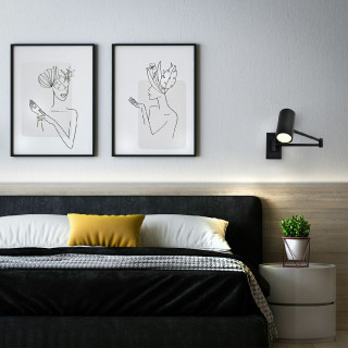 Бра ESCADA 10282/1 LED*6W BLACK