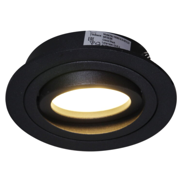 Встраиваемый  SNEHA 16060-9.0-001LD MR16 BK