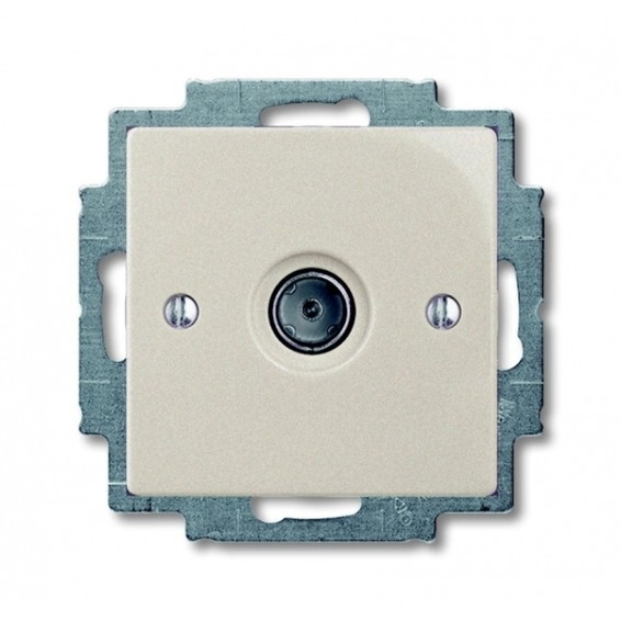 Розетка телевизионная TV Шампань Basic 55 ABB