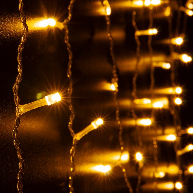 Гирлянда Eurosvet 200-001 теплый белый 1,5*1м IP20