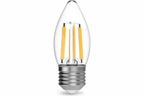 Лампа Gauss LED Filament 11W 103802211 4100K E27 свеча