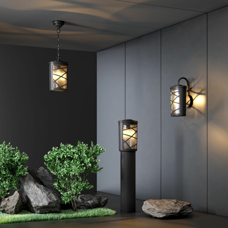 Уличный свет EL- Premier H черный