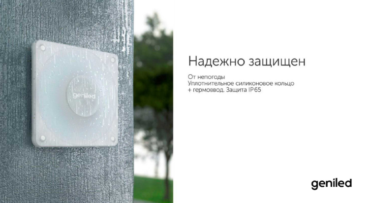 Светодиодный светильник Geniled Public Smart 10W (08220)