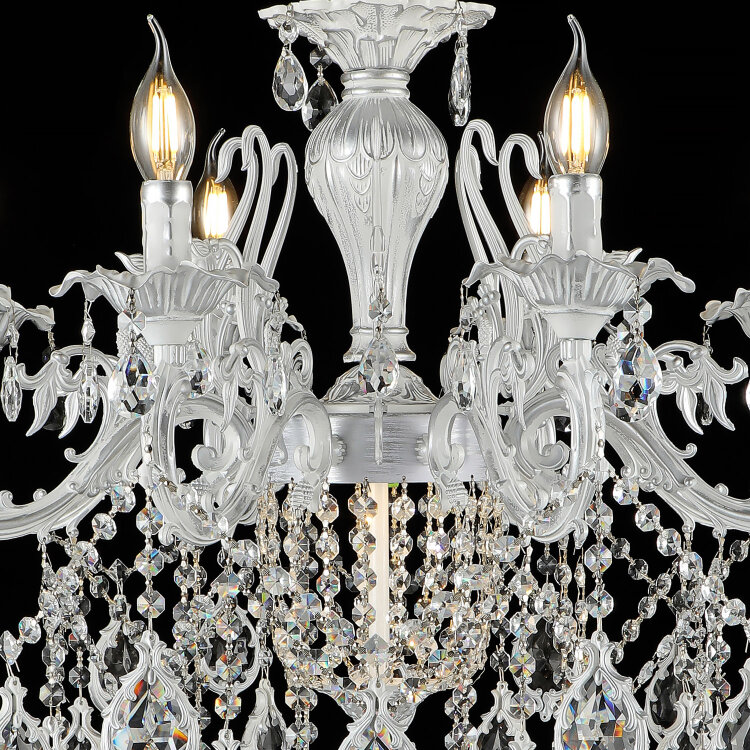 Люстра  SNEHA  23100-0.3-08 WH+SL