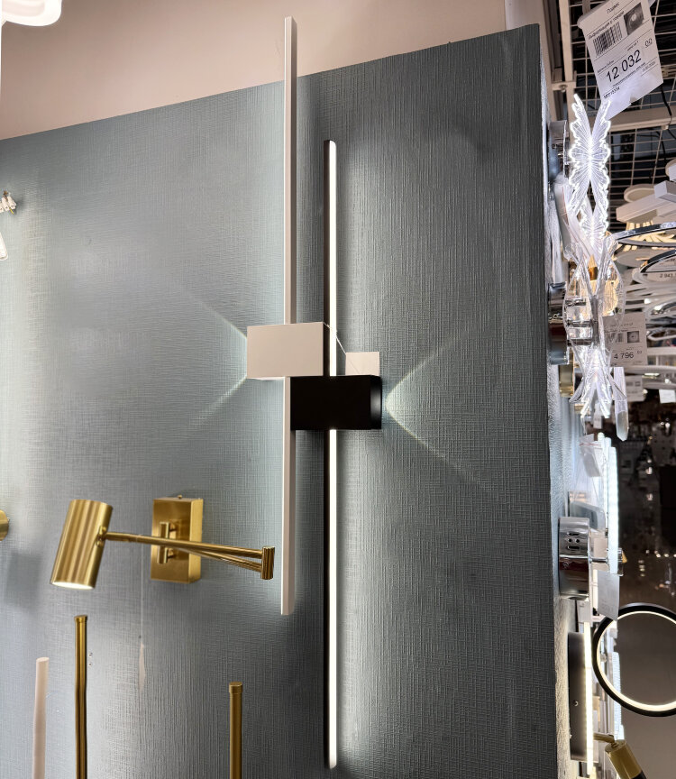 Бра AURA RM6301 LED L1200 4000K 22W+2*1W