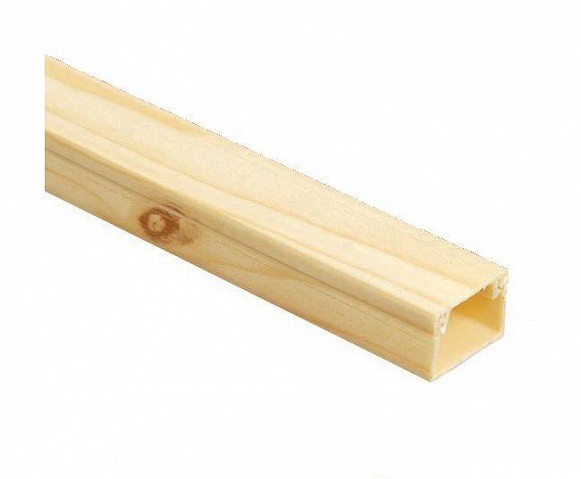 Кабель-канал 12*12мм сосна ЭЛЕКОР (120м)