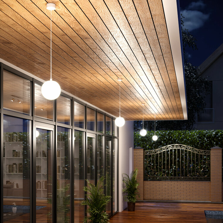 Уличный свет 35158/H Sfera H D150 белый