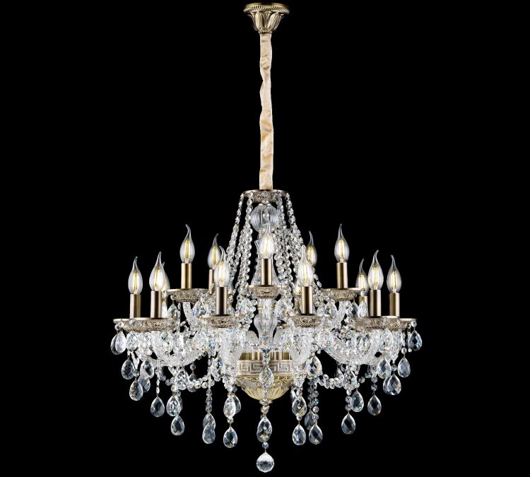 Люстра  Veneto Luce 1677/10+5 AB