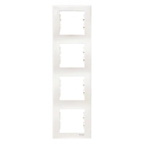 SE Sedna Рамка 4-я вертик. беж. SDN5802047