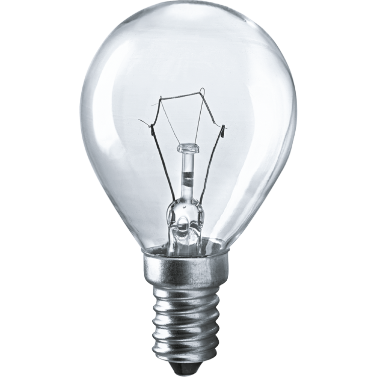 Лампа Navigator 94 314 NI-C-40W-CL-E14-230V шарик
