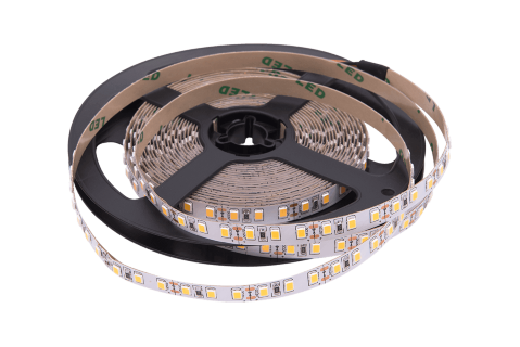Светодиодная лента 2835 120LED/m 24V WH 4W 5mm IP20 5000K (10м катушка)
