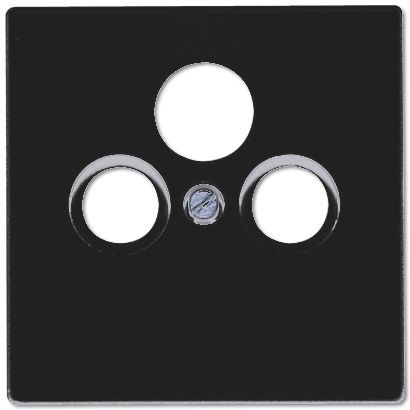 Jung LS Накладка для SAT-TV розетки Черная (германия)