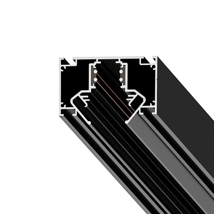 Шинопровод магнитный 3м д/монтажа в натяжной потолок A474306 чёрный