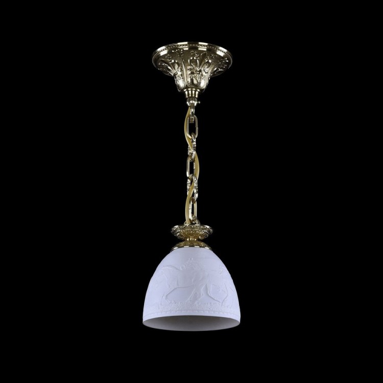 Подвес Ivele 1774/138 золото беленое  Horse NEW